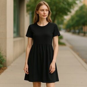 Max Studio Women’s Dress Size XS Black Rayon Polyester Spandex